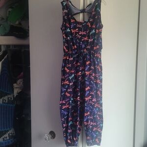 Size 6 Picapino Jumpsuit Dragonfly Print